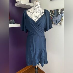 Dokotoo Short Sleeve Dress With Built-In Belt NWT